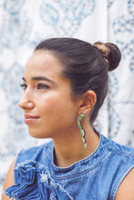 Load image into Gallery viewer, Dylan Earring - Emerald
